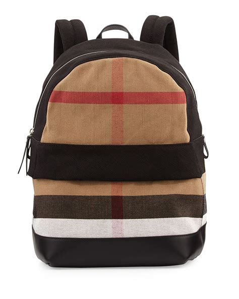 burberry tiller check backpack|Burberry Tiller Men's Leather.